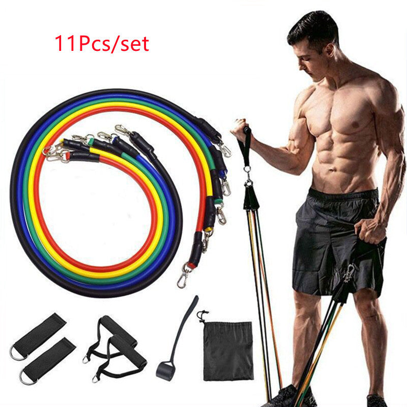 11-Piece Resistance Bands Workout Set