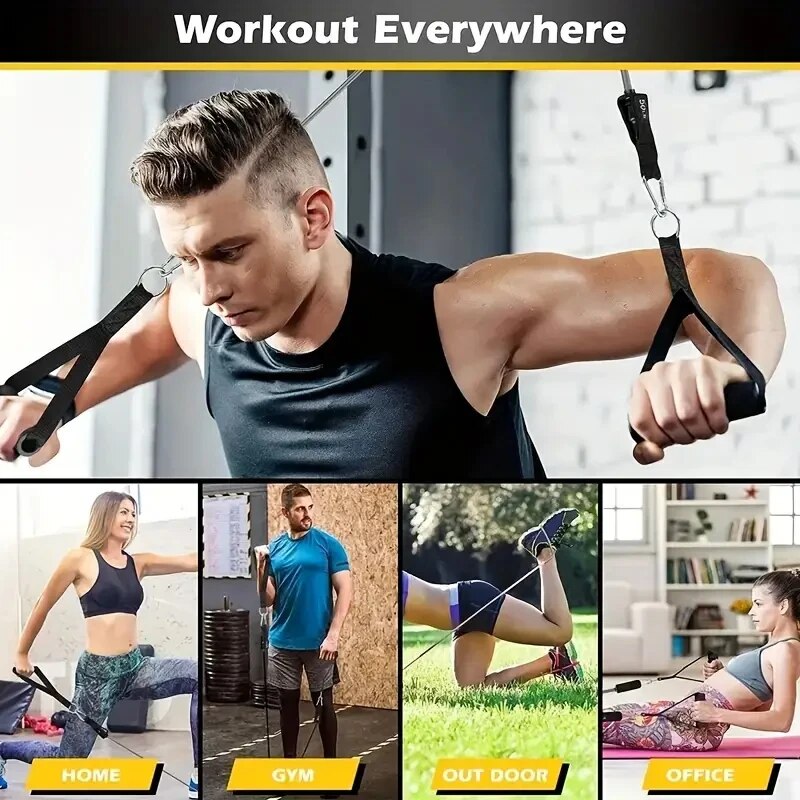 11-Piece Resistance Bands Workout Set