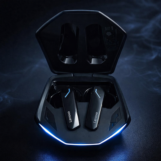 Lenovo ThinkPlus GM2 Pro Wireless Gaming Earbuds – Bluetooth 5.3 Low Latency Sports Headphones with HD Mic
