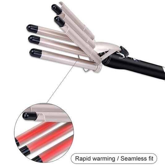 MO-6003 hair curler Professional Hair Straightener for Curly and Wavy Hair 5 Tubes