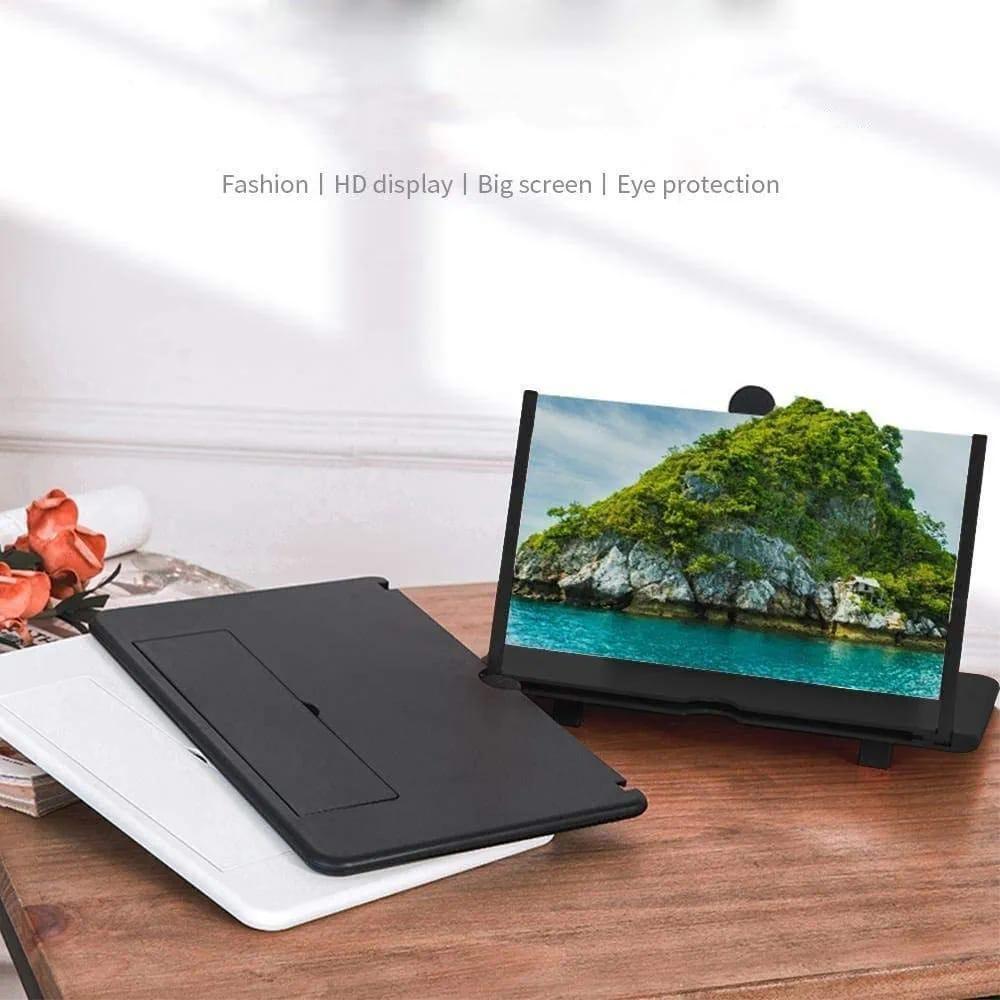 F3 Mobile Screen Magnifier | Enlarged Mobile Screen Amplifier Large Screen Eyes Protection (Random Color)