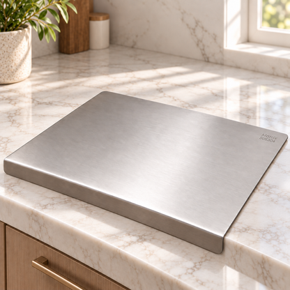 Kitchen Cutting Board with Stainless Steel Fitting