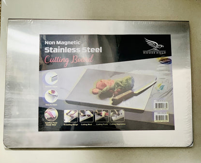 Kitchen Cutting Board with Stainless Steel Fitting