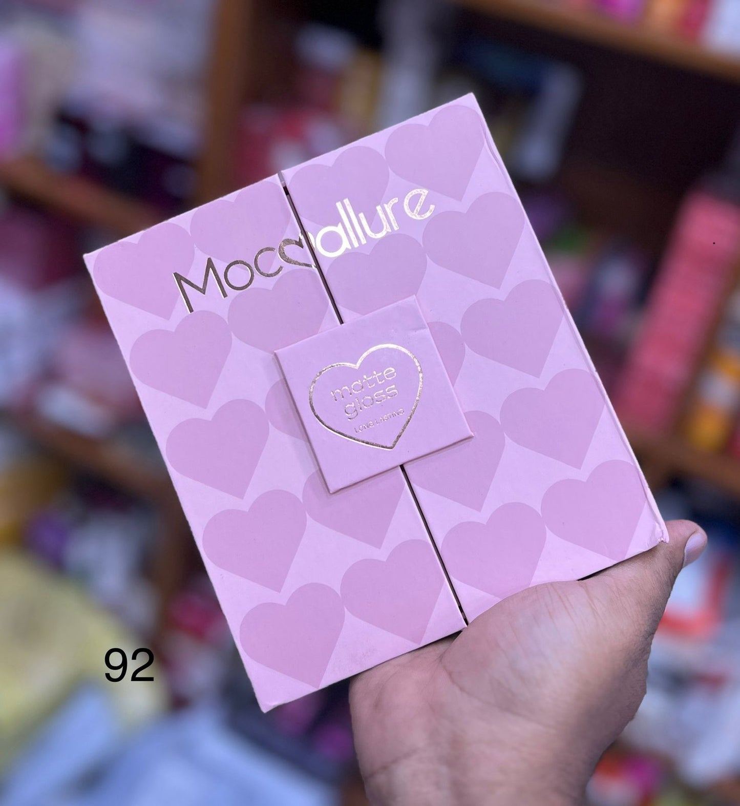 Mocallure 12-Piece High Pigment Lip Gloss Set | Rich &amp; Vibrant Shades – Pink, Red, Peach, Nude &amp; Maroon | Smooth Liquid Texture, Long-Lasting Shine for Any Occasion