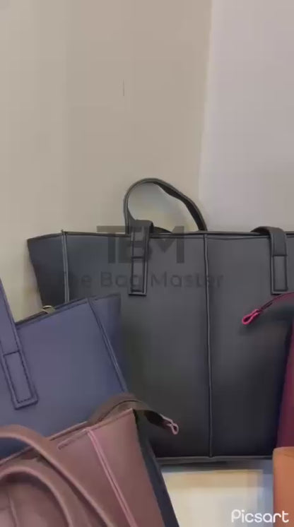 TBM The Bag Master Tote Bags Stylish Durable And Spacious Design For Everyday Carry And Convenience - Maroon